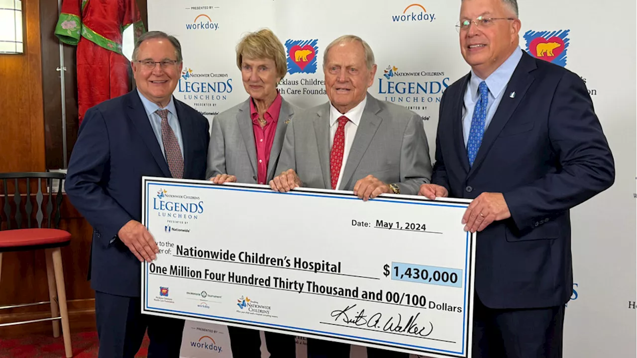 Legends Luncheon raises $1.43M to support families at Nationwide Children's Hospital