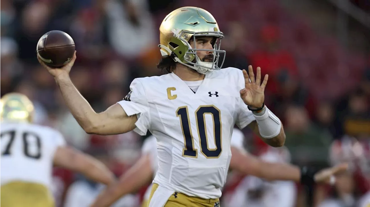 Ex-Notre Dame QB Sam Hartman signs with Washington Commanders