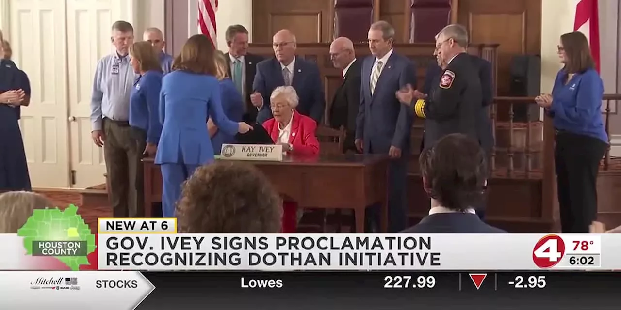 Gov. Ivey signs proclamation recognizing Dothan as the state’s first HeartSafe City