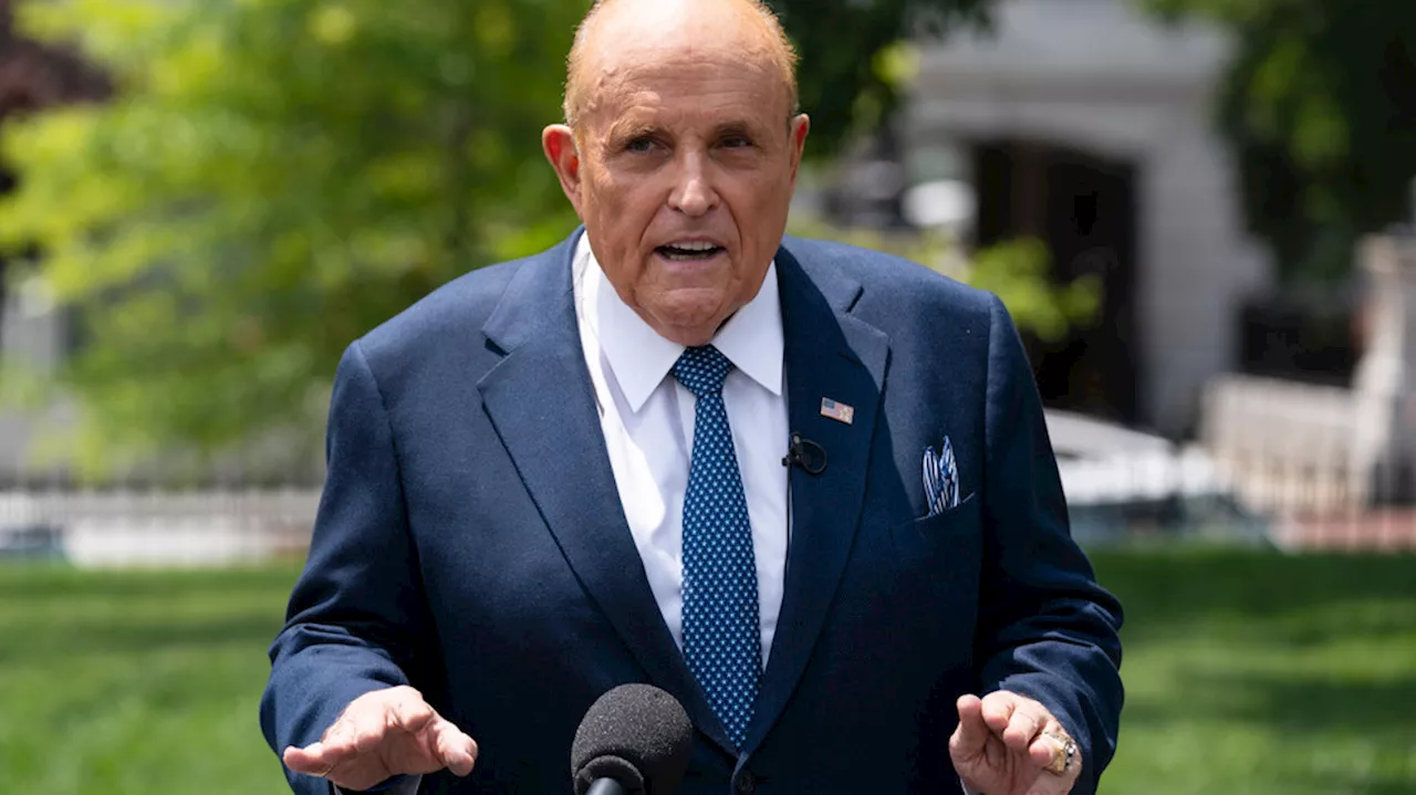 Rudy Giuliani claims free speech violation after WABC Radio show cancellation