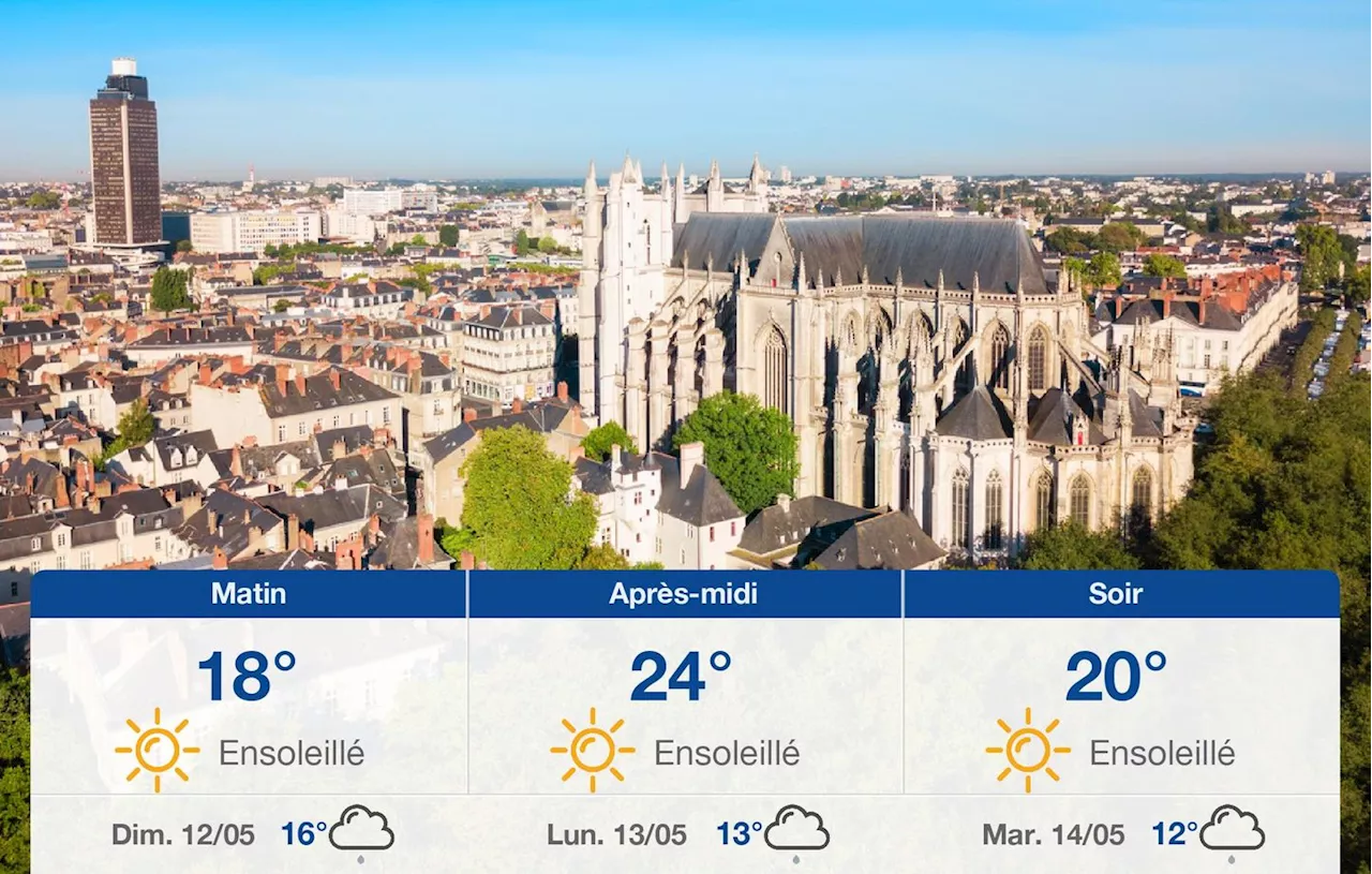 Météo Nantes: prévisions du samedi 11 mai 2024