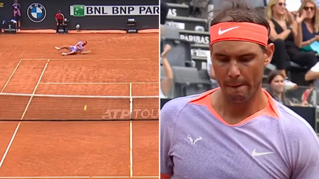 Andy Murray spots ‘split second’ detail in Rafael Nadal fall at the Italian Open