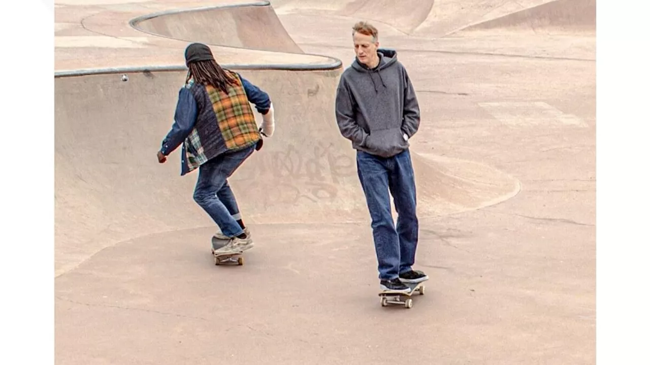 Tony Hawk spotted at Denver Skatepark