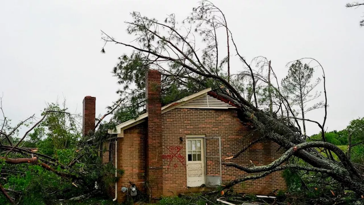 At least 125 tornadoes reported across the country since Monday