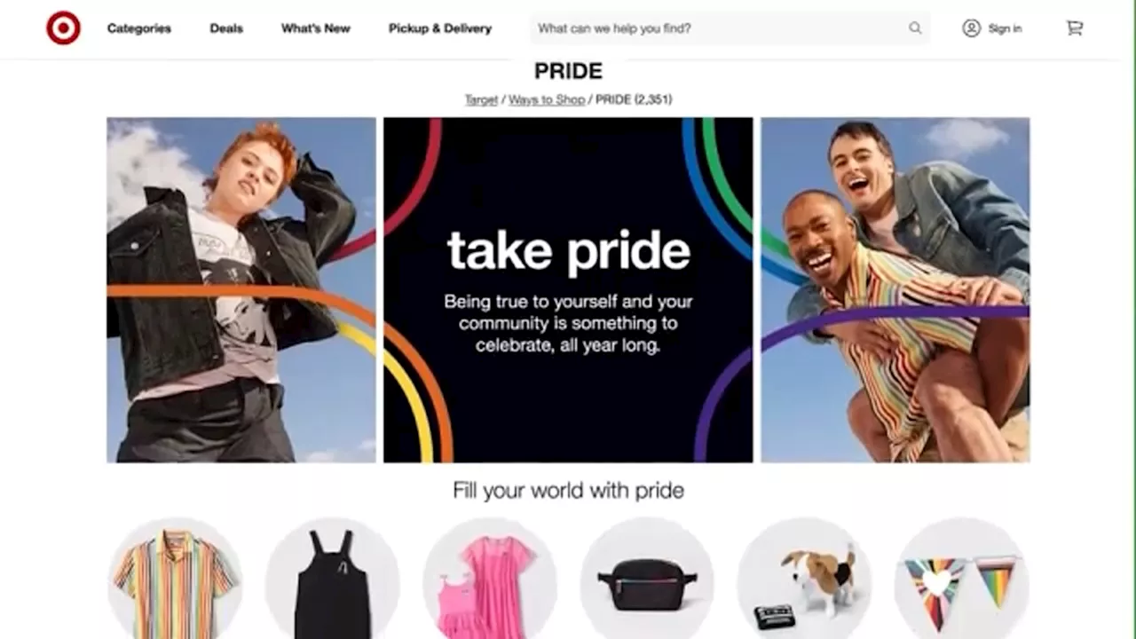 Target will only sell Pride Month collection in some stores after backlash in 2023