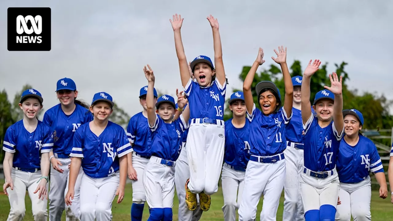 Trailblazing girls in Lismore for world's first all-female Little League championships