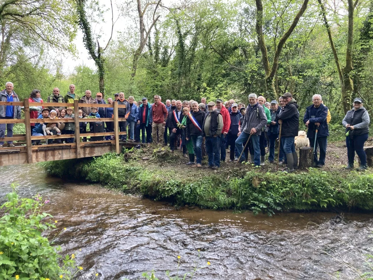 Autour de Lannion. Randonnée : la nouvelle passerelle relie les circuits de Plestin et Plufur