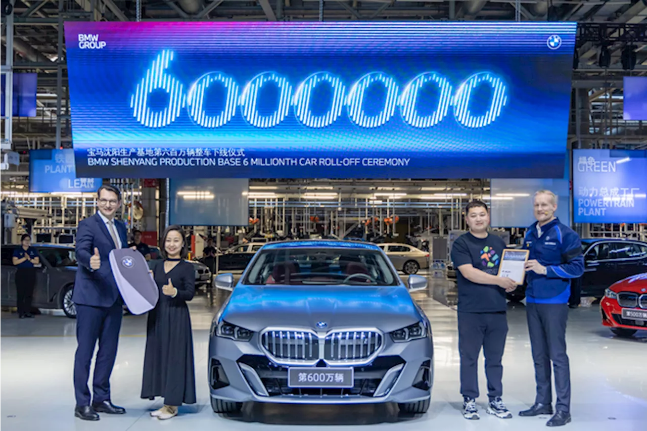 Produzione a quota 6 milioni nella fabbrica Bmw a Dadong