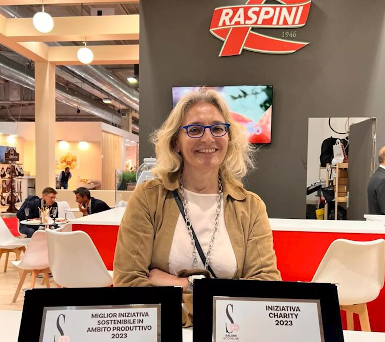 Raspini premiata a Cibus per sostenibilità e charity