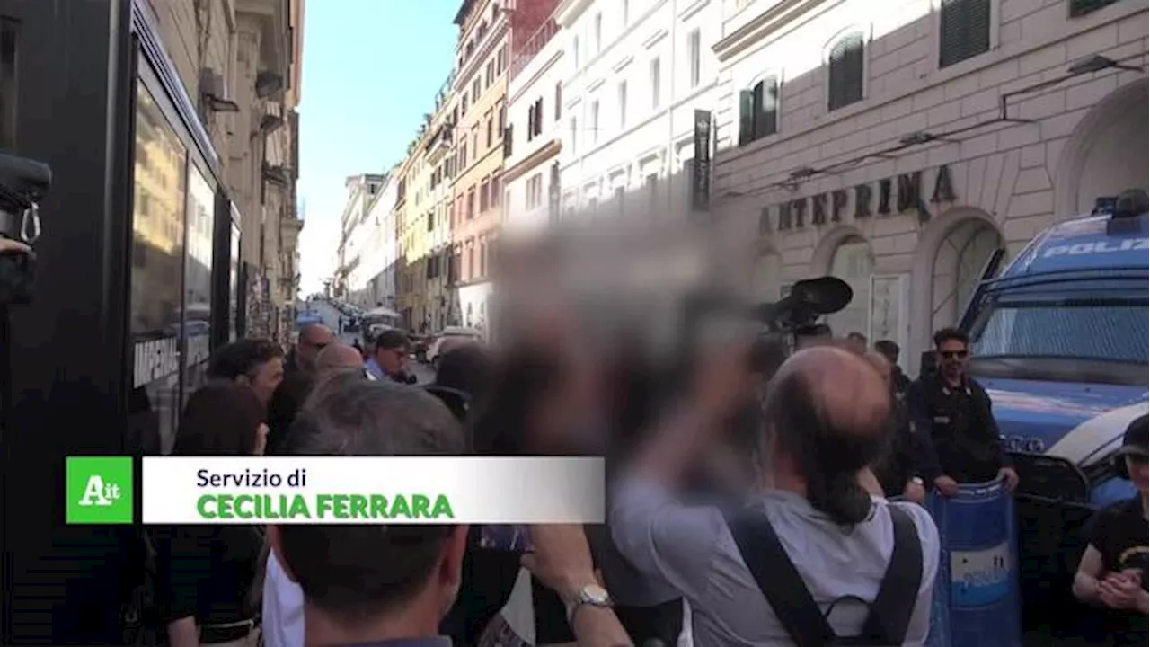 Roma, studenti in corteo: parla il giovane fermato