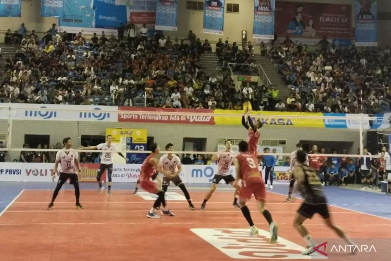 Bank Sumsel Babel si kuda hitam Proliga 2024 kalahkan JPX 3-1