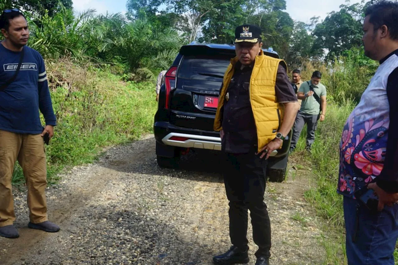 Merangin perbaiki jalan menuju kawasan geopark