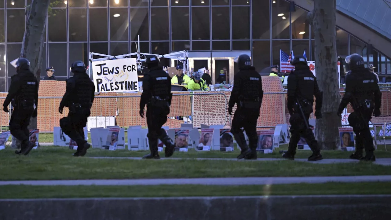 Police dismantle pro-Palestinian tent encampment at MIT