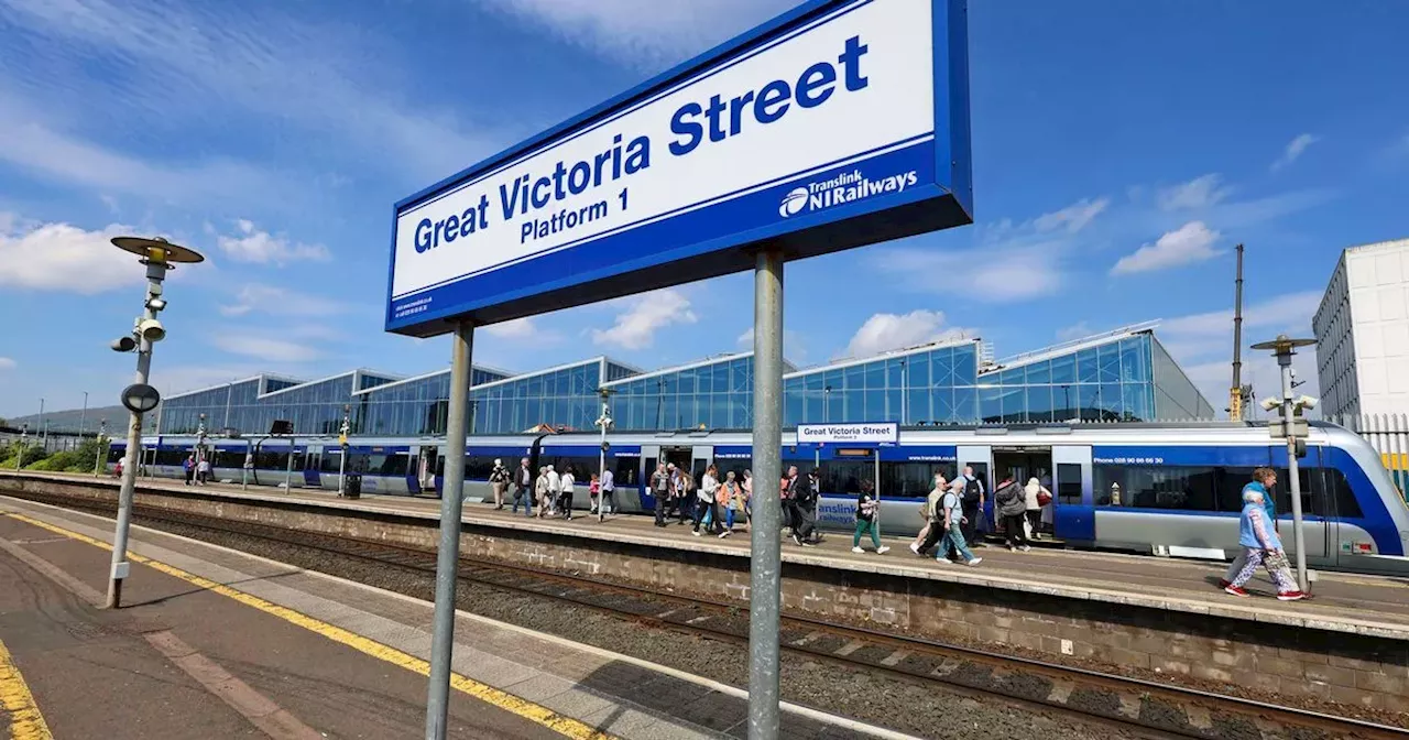 Belfast city centre train station closes doors after 200 years