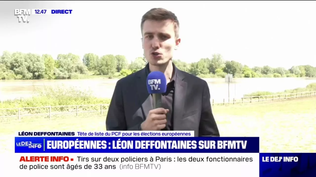 Léon Deffontaines (tête de liste du PCF pour élections européennes): 'Jordan Bardella est un faussaire de la question sociale'