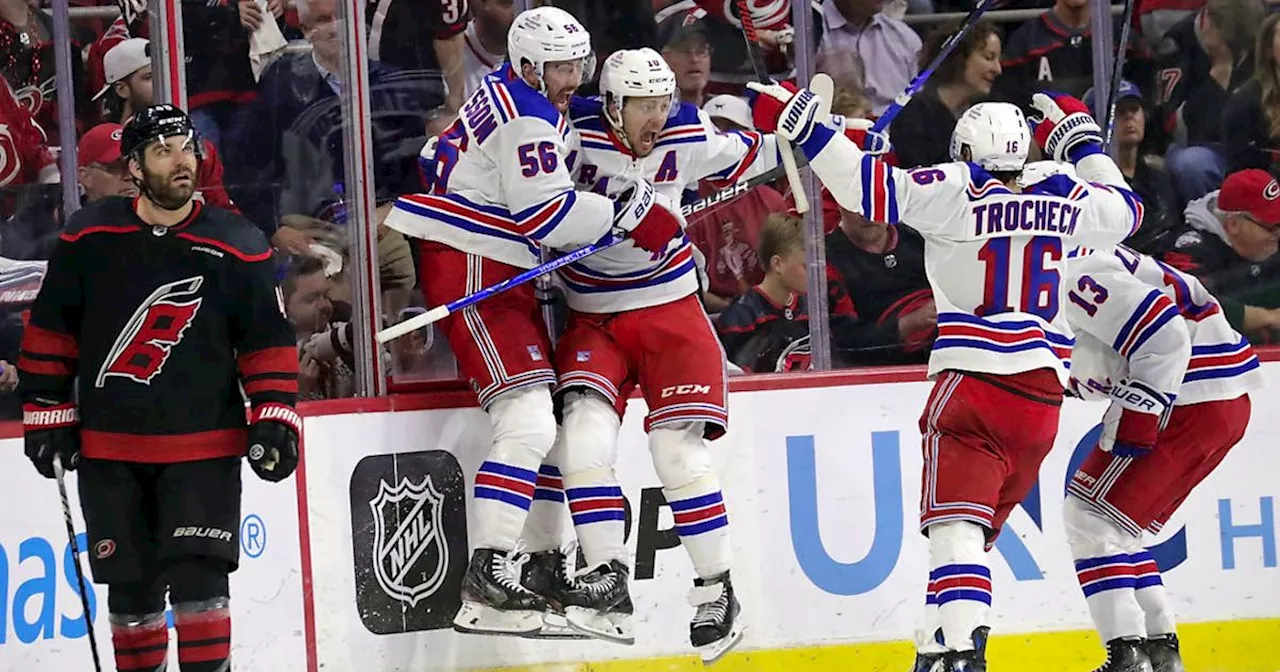 New York Rangers marschieren weiter