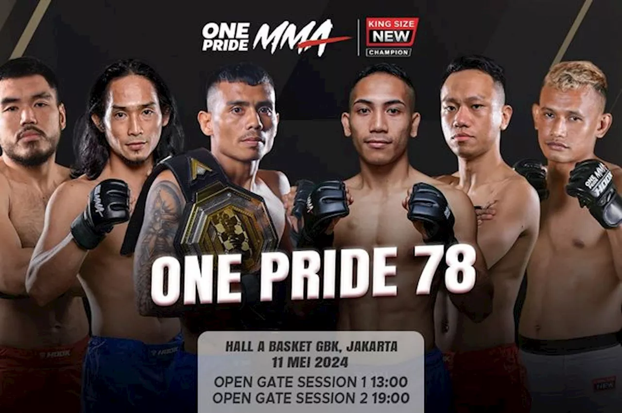 Sabtu Ini, One Pride MMA 78 Gelar Perebutan Takhta Kelas Jerami