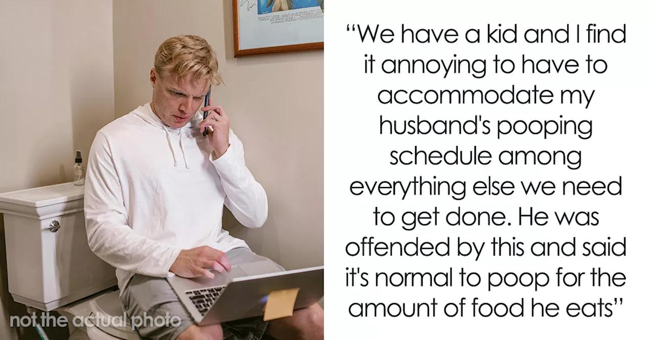 Woman Has To Constantly Accommodate For Husband’s Pooping Schedule, Forces Him To See A Doctor