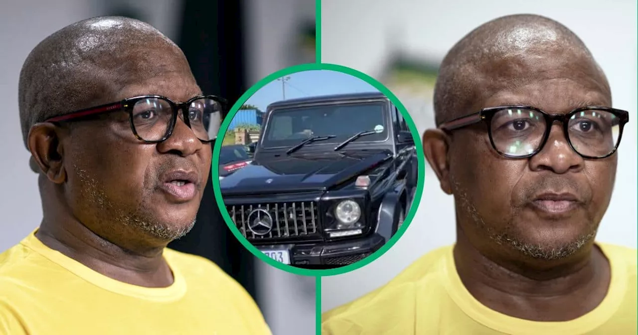 Mbalula Responds to Criticism Over Utilizing Armored G-Wagon Linked to Fraud Accused