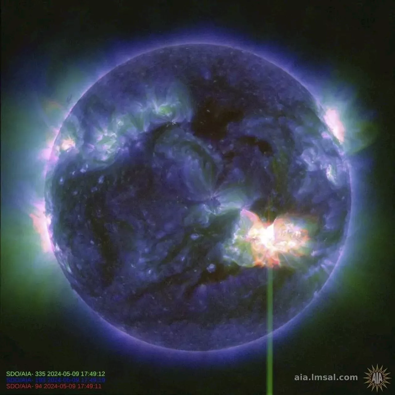 Strong solar storm hits Earth, could disrupt communications and produce northern lights in US