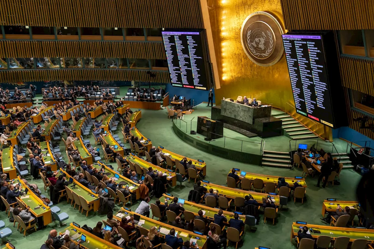 Asamblea General de la ONU pide que Palestina sea reconocido como Estado