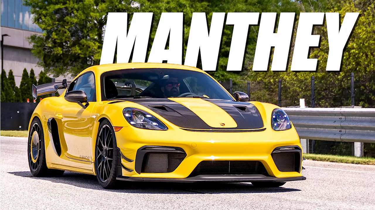 America’s $60k Manthey GT4 RS Kit Costs Almost As Much As A Base Porsche 718 Cayman