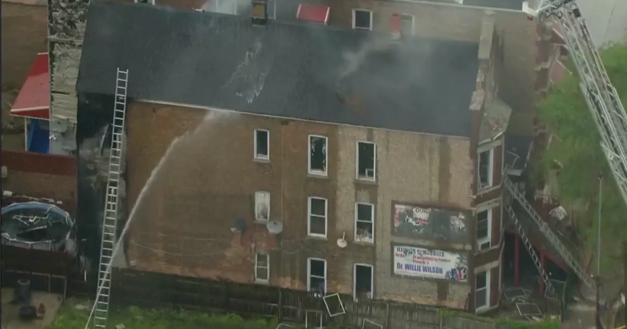 Woman, puppy rescued from building fire on Chicago's West Side