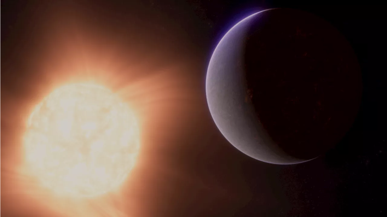 Telescópio James Webb encontra atmosfera em exoplaneta rochoso pela 1ª vez