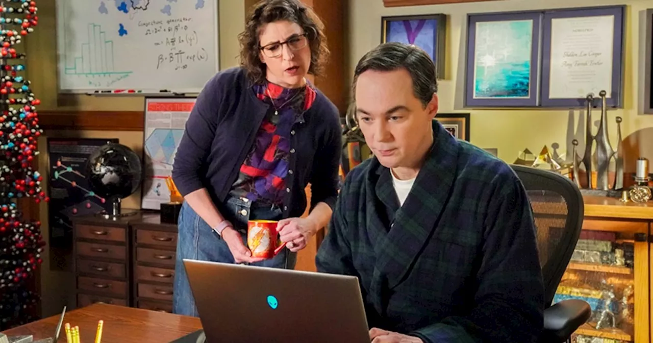 Young Sheldon Finale Clip Features Jim Parsons & Mayim Bialik