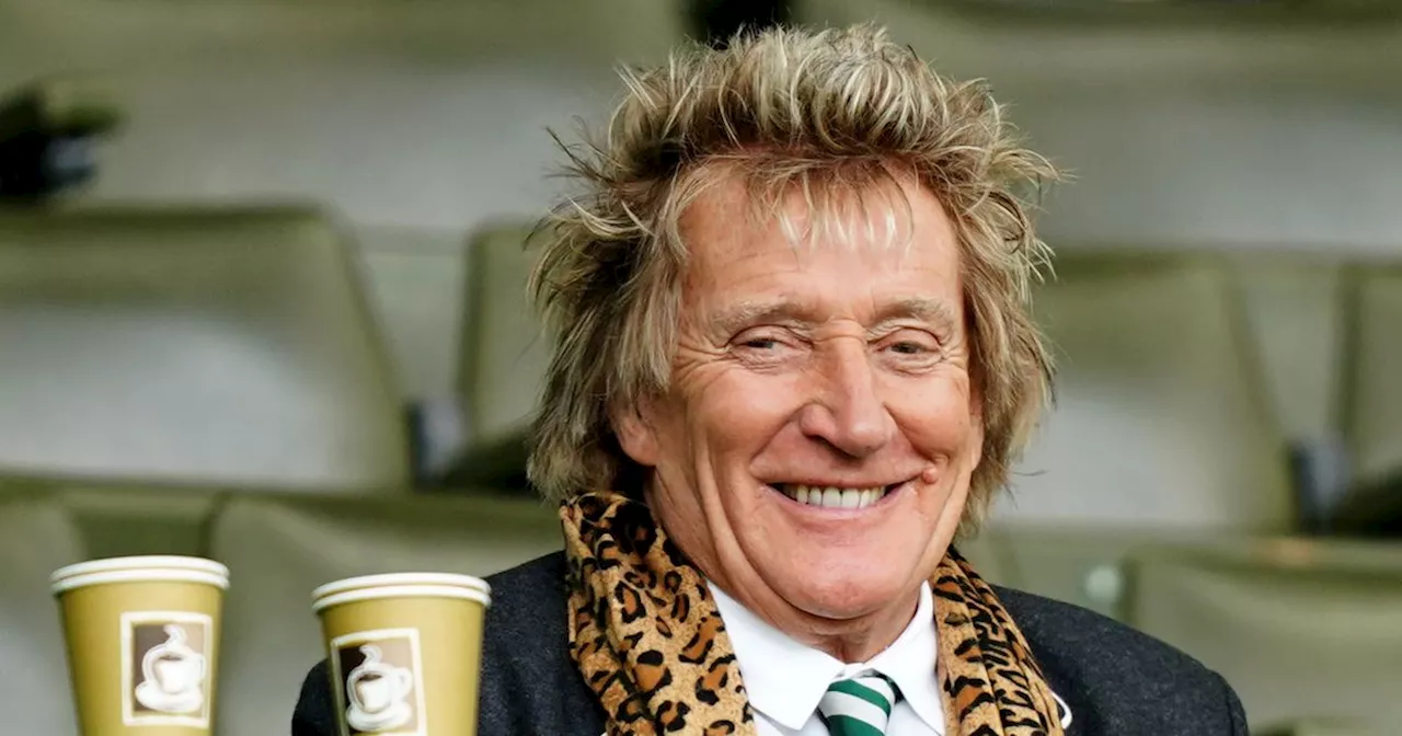 Rod Stewart's madcap Celtic dash far Rangers clash