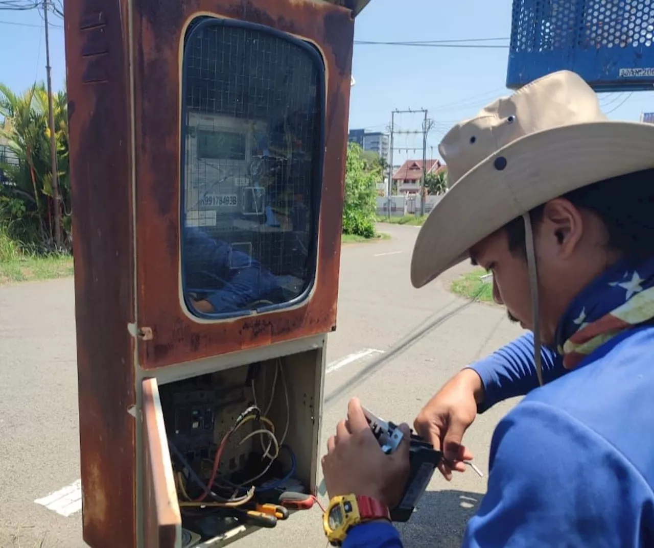 DBKK akan tingkat pemeriksaan terhadap lampu jalan di Kolombong