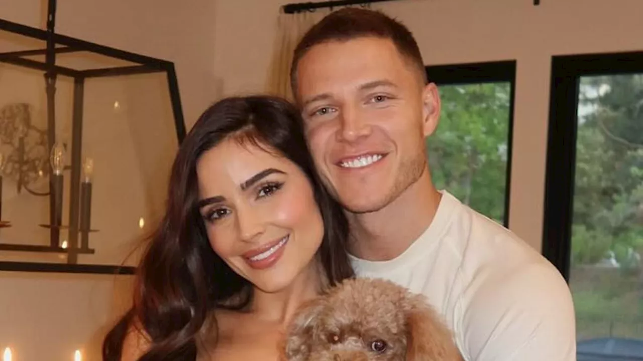 Olivia Culpo celebrates turning 32 with NFL star fiancé Christian McCaffrey as she shares loved-up...