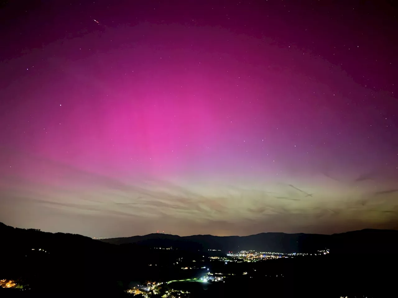 Northern half of US to see northern lights due to geomagnetic storm