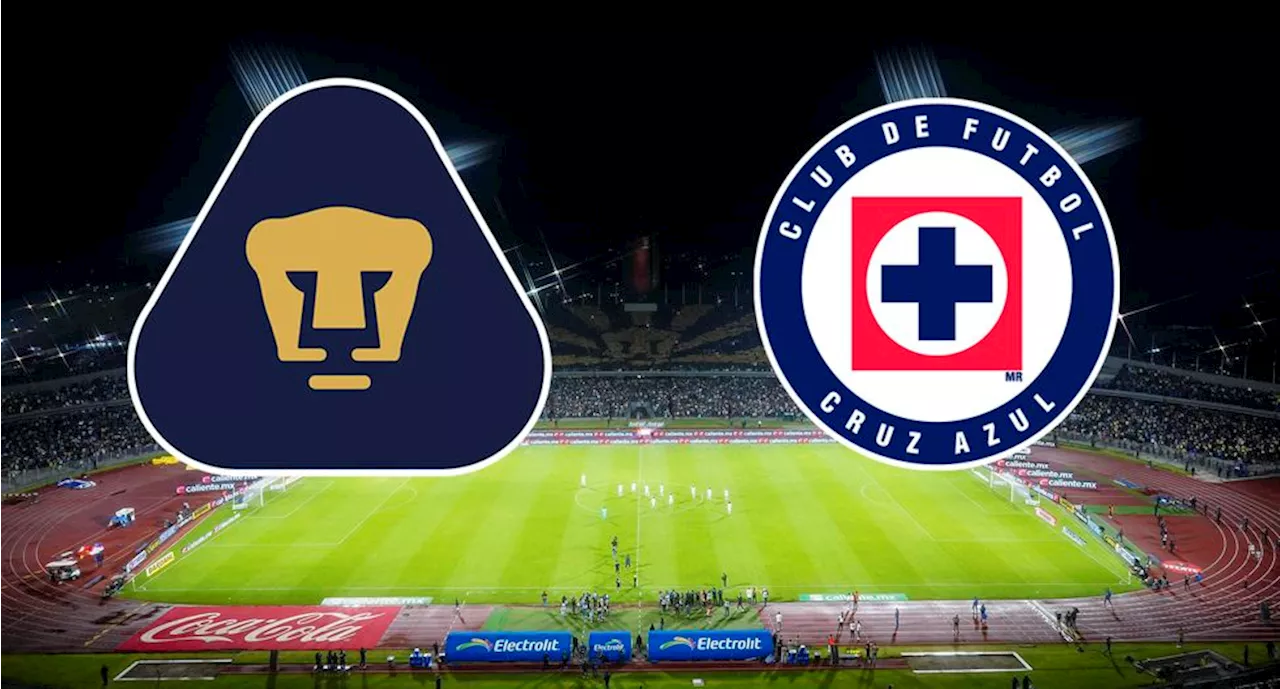 Pumas vs Cruz Azul ¡En vivo! - Ida de los cuartos de final del Clausura 2024