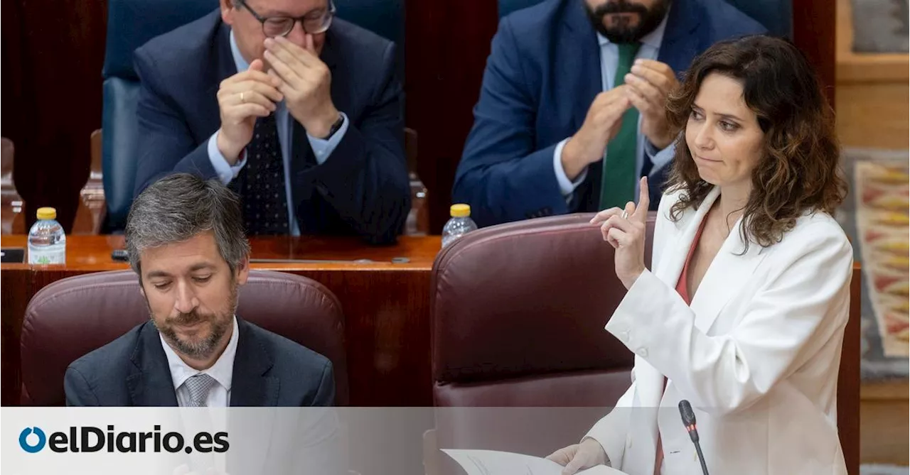 Ayuso dice que la clase política catalana 'tiene los mayores sueldos de toda España'