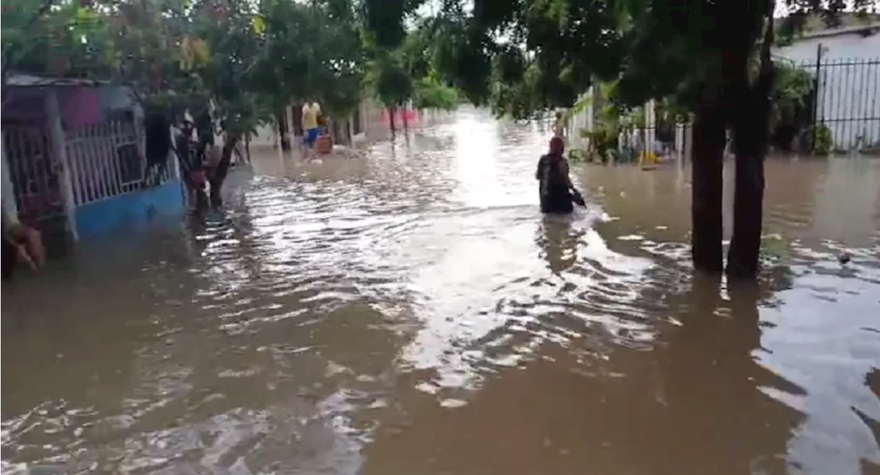 Más de 200 viviendas resultaron afectadas tras fuertes lluvias en Soledad