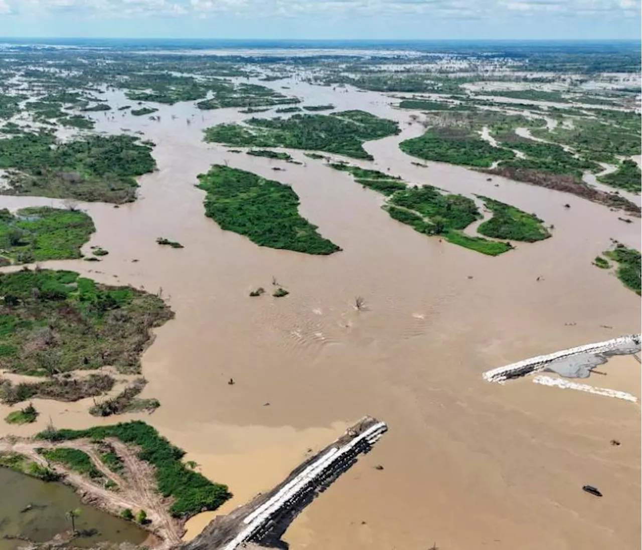 Así está la situación en Caregato en medio de la emergencia por inundaciones