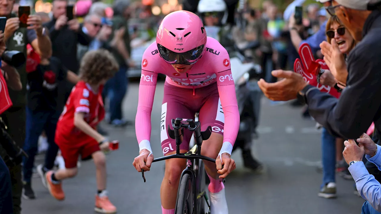 Giro d'Italia 2024: Tadej Pogacar stiehlt Filippo Ganna die Show - Slowene feiert zweiten Tagessieg