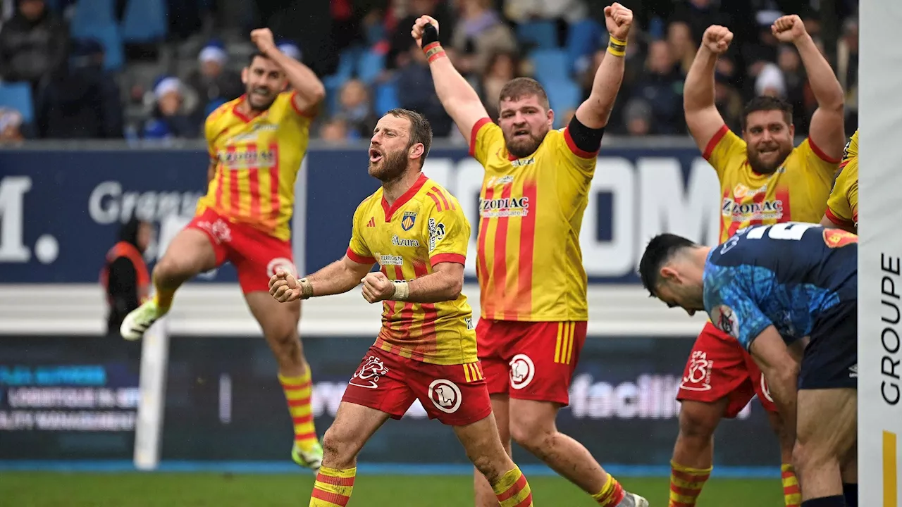  USAP-Clermont / Du fond du classement aux portes du Top 6 : Perpignan, l'irrésistible ascension