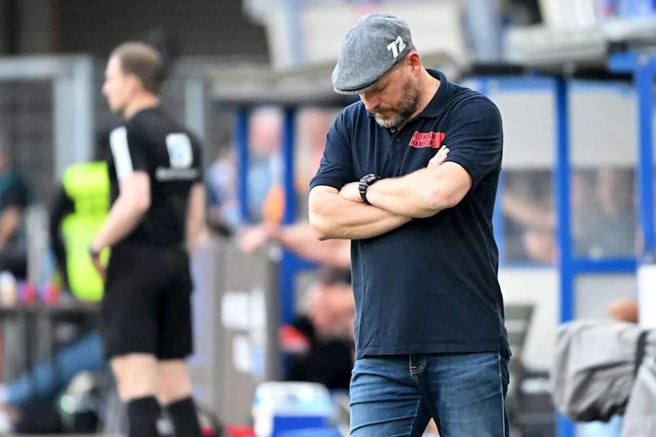 Aufstiegs-Chancen dahin: Baumgart und der HSV bleiben zweitklassig