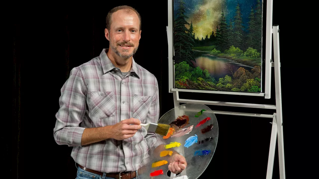 Bob Ross' 'The Joy of Painting' series revival brings audiences 7 unseen Ross paintings