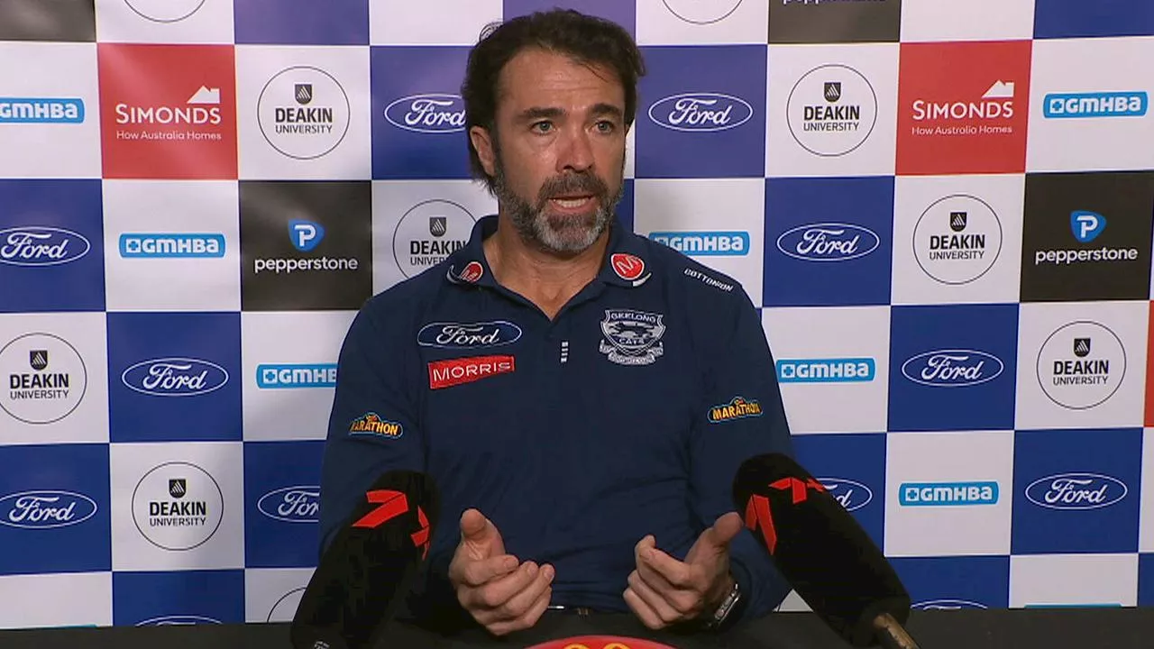 ‘This is a bit of a risk’: Cats coach’s extraordinary five-minute rant on contentious rules after close loss