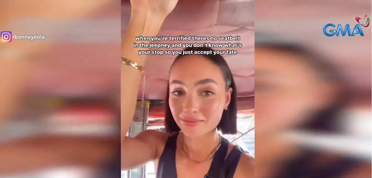 Miss Universe 2022 R'Bonney Gabriel, ibinahagi ang karanasan ng pagsakay sa jeep