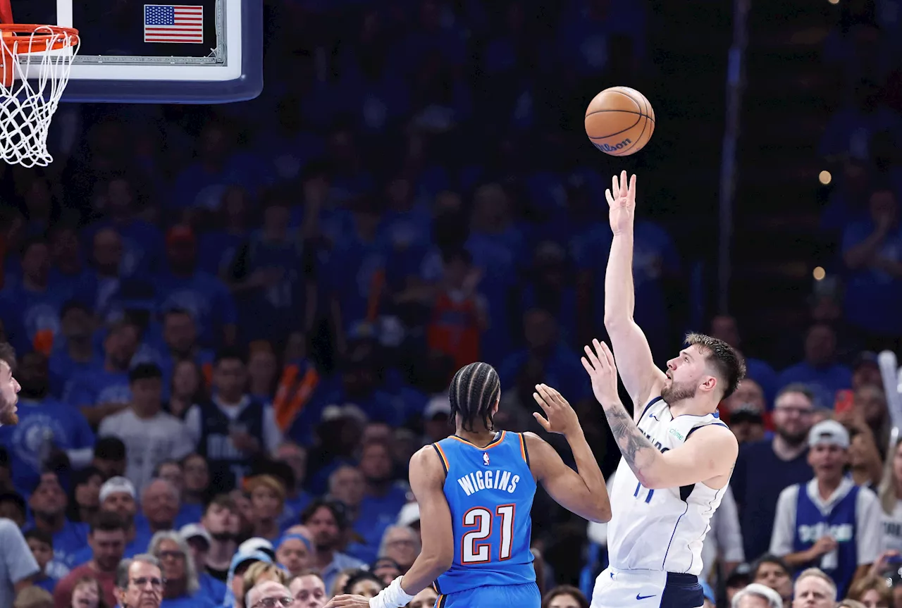 NBA: Luka Doncic, Mavs bounce back, gain split at OKC