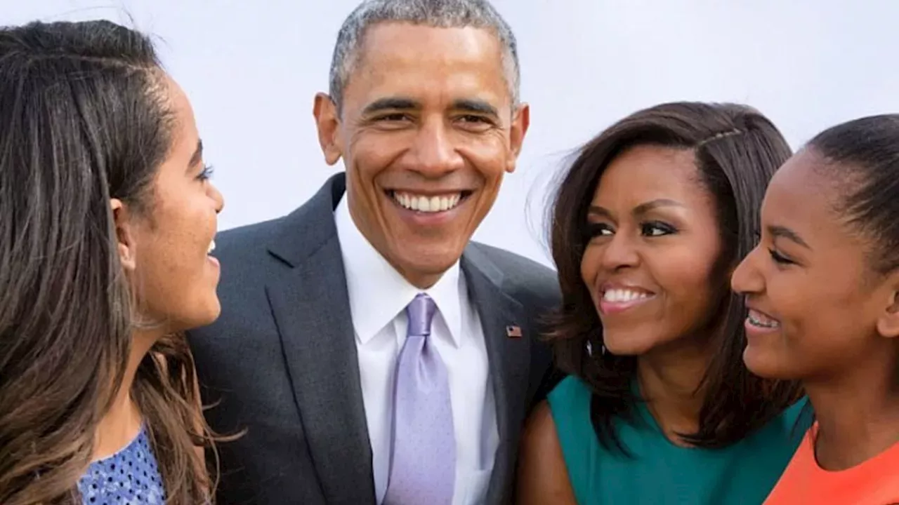 Michelle Obama Shares Photos Of Ultra-private Daughters Malia And Sasha 