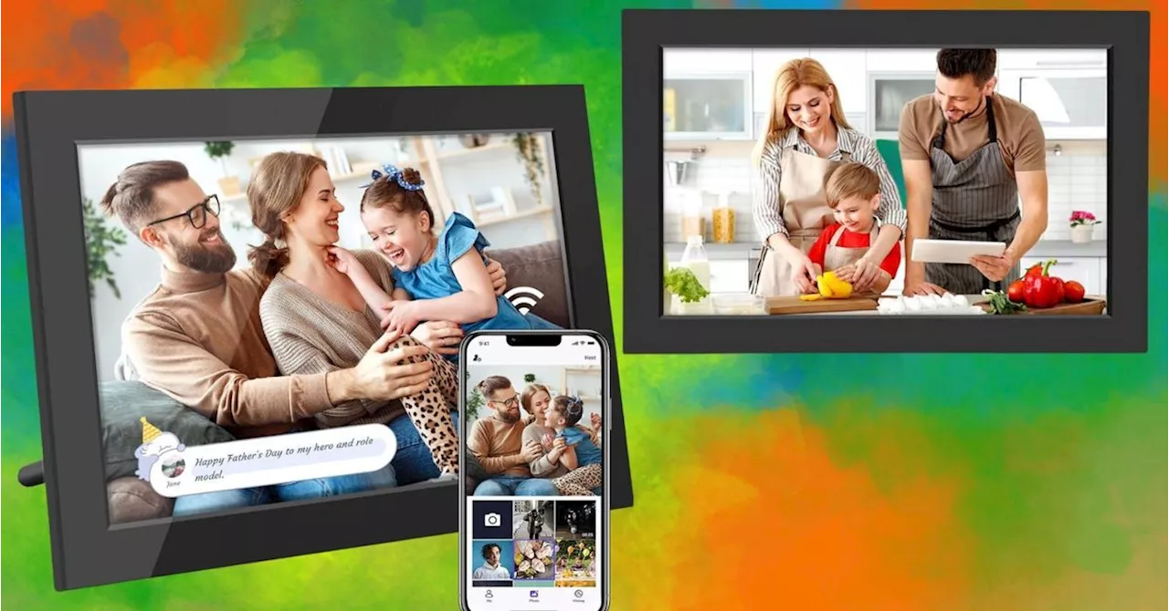 This High-Capacity Digital Picture Frame Is At A Low Price Right Now