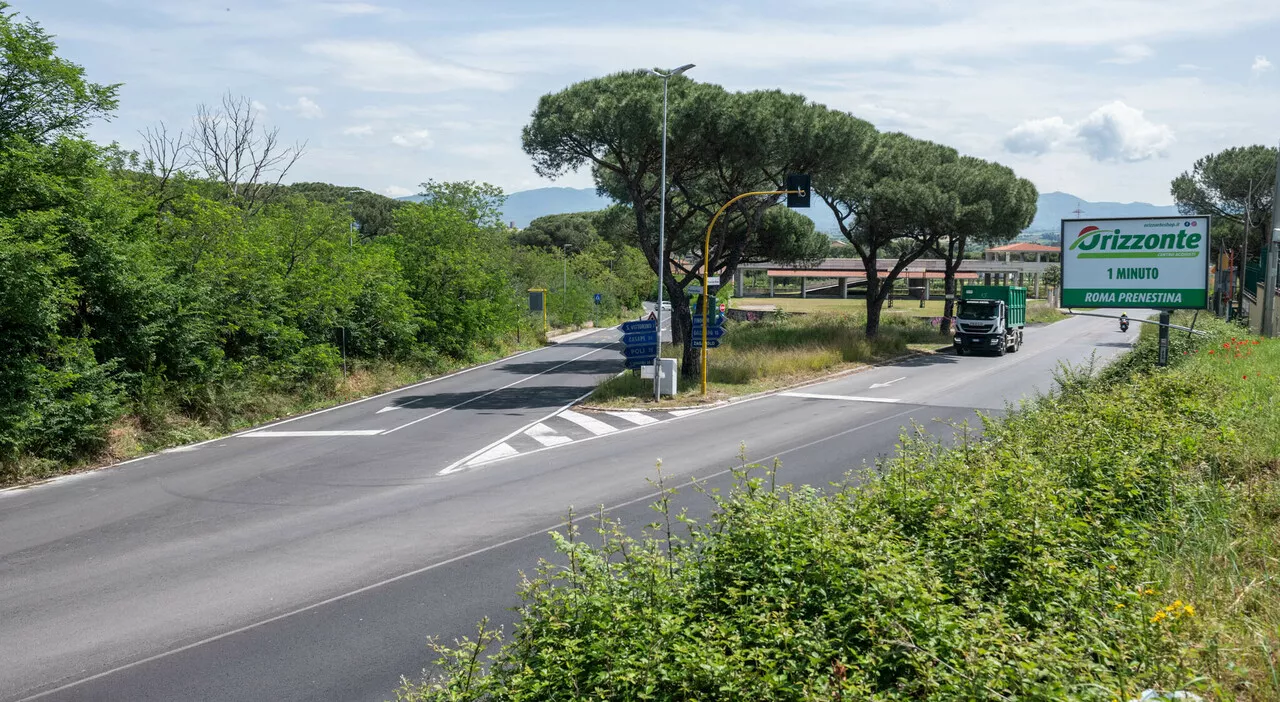 Incidente mortale tra Via Prenestina e Via Prenestina Nuova (Foto di Claudia Rolando / AG Toiati)