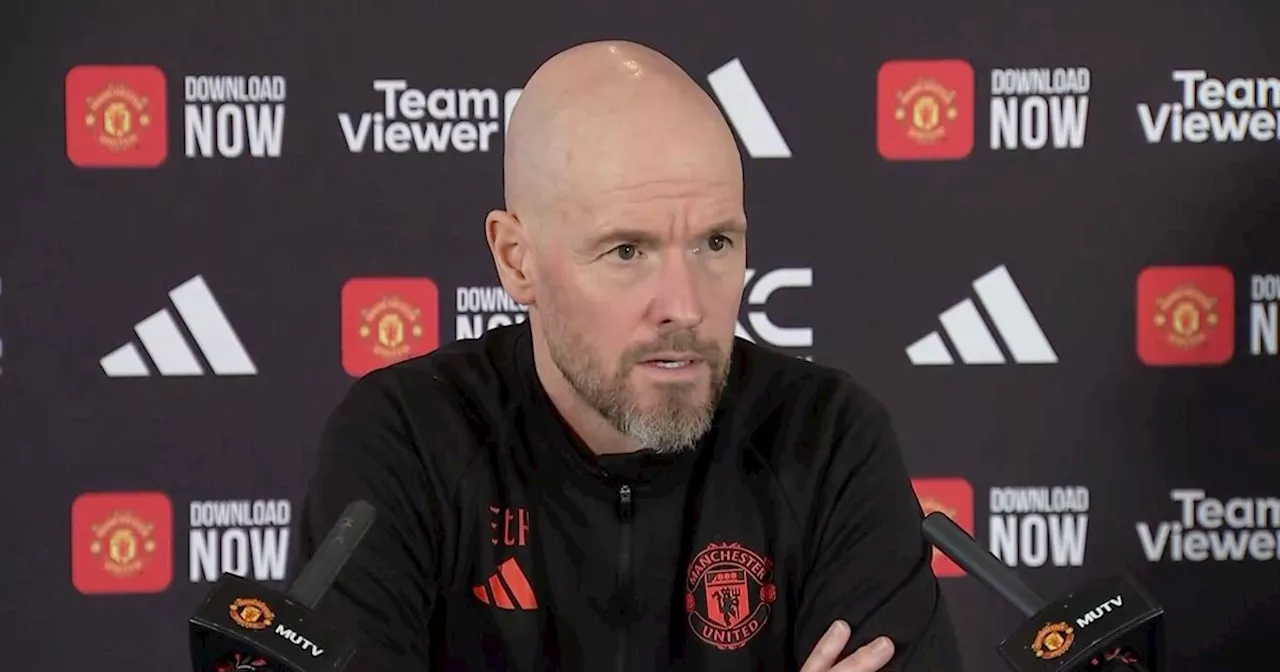 Erik ten Hag denies Man Utd star's request to face Arsenal but trio could return