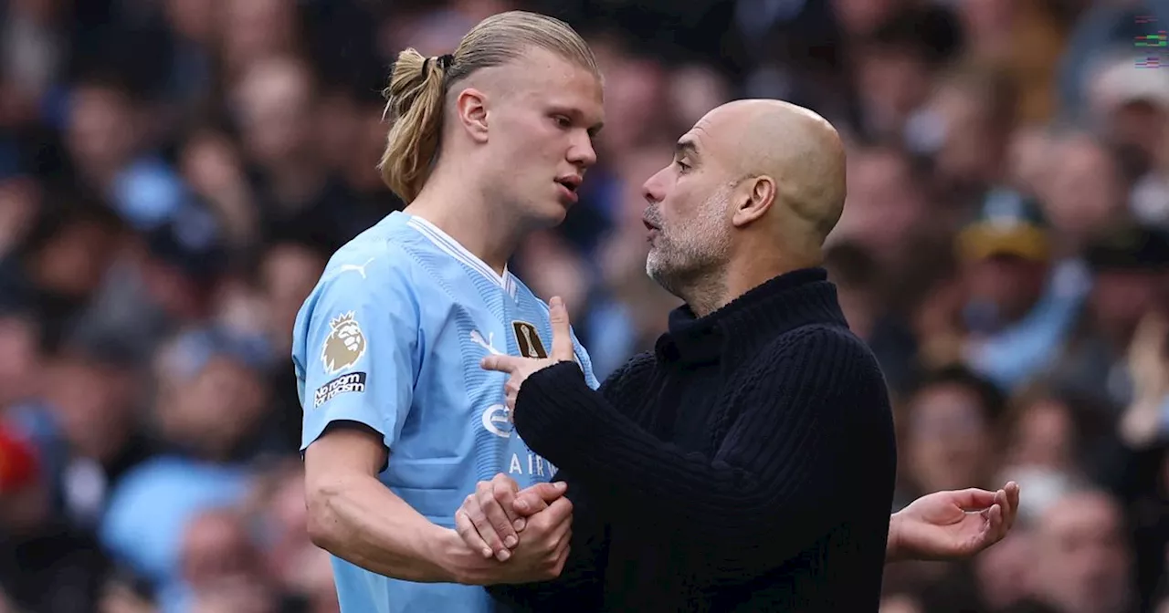 Erling Haaland reveals truth about his 'anger' at Guardiola over Man City sub