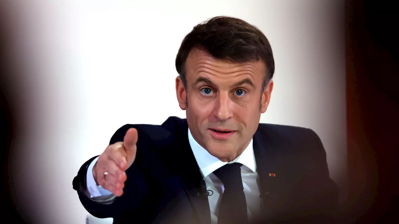 Macron announces plan to address France's dwindling birth rate